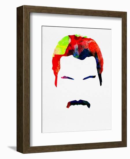 Freddie Watercolor-Lora Feldman-Framed Premium Giclee Print