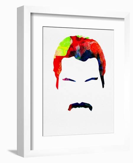 Freddie Watercolor-Lora Feldman-Framed Premium Giclee Print