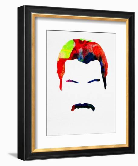 Freddie Watercolor-Lora Feldman-Framed Premium Giclee Print