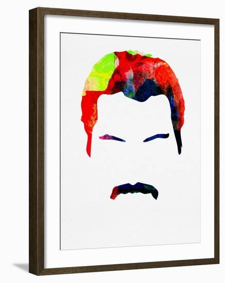 Freddie Watercolor-Lora Feldman-Framed Art Print