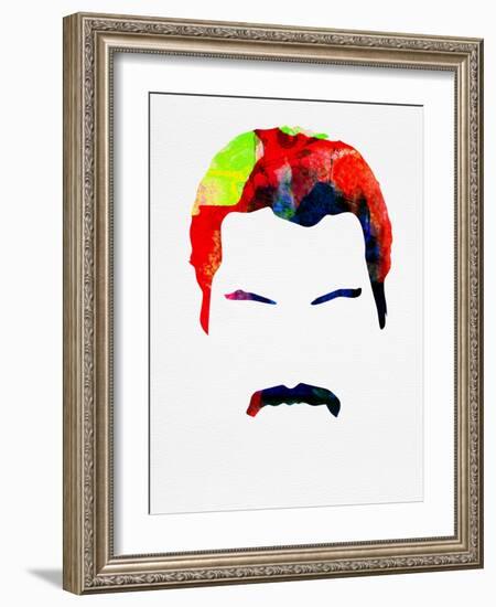 Freddie Watercolor-Lora Feldman-Framed Art Print