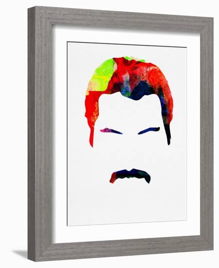 Freddie Watercolor-Lora Feldman-Framed Art Print