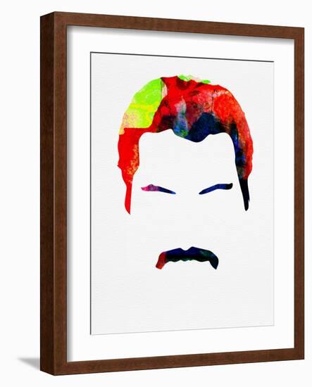 Freddie Watercolor-Lora Feldman-Framed Art Print