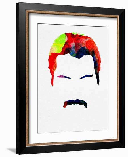 Freddie Watercolor-Lora Feldman-Framed Art Print