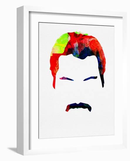 Freddie Watercolor-Lora Feldman-Framed Art Print