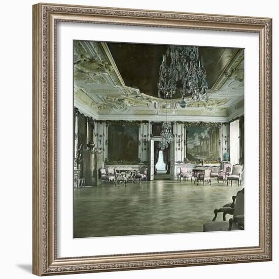 Fredensborg Castle (Denmark), the Reception Hall-Leon, Levy et Fils-Framed Photographic Print