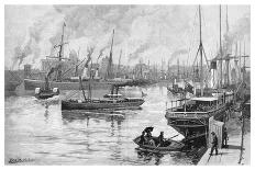 Darling Harbour, from Pyrmont, Sydney, New South Wales, Australia, 1886-Frederic B Schell-Framed Giclee Print