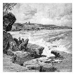 Sydney Heads from the South, New South Wales, Australia, 1886-Frederic B Schell-Framed Giclee Print