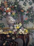 Les Lauriers Roses, 1867-Frederic Bazille-Framed Giclee Print