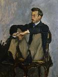 Portrait of Renoir-Frederic Bazille-Art Print
