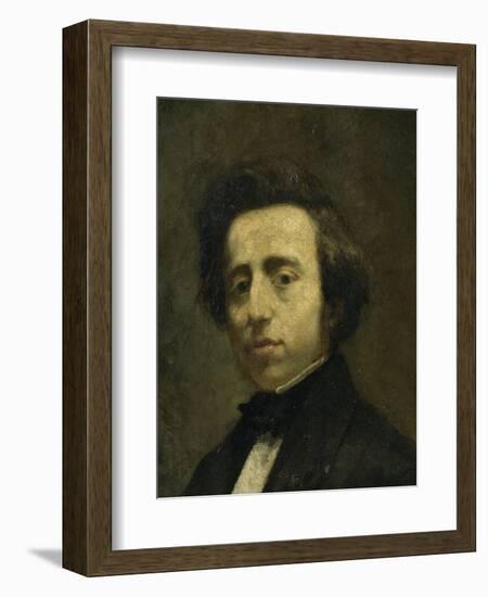 Fréderic Chopin (1810-1849), musicien-Thomas Couture-Framed Giclee Print