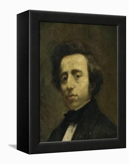 Fréderic Chopin (1810-1849), musicien-Thomas Couture-Framed Premier Image Canvas