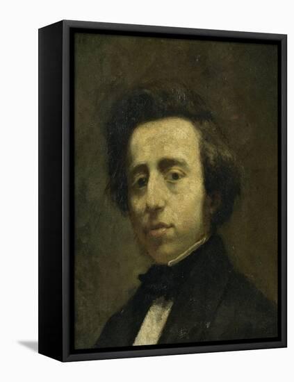 Fréderic Chopin (1810-1849), musicien-Thomas Couture-Framed Premier Image Canvas