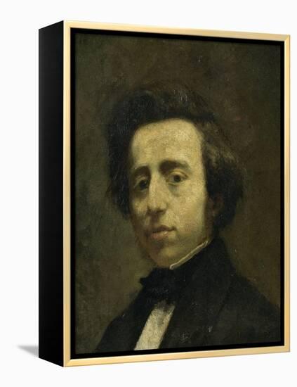 Fréderic Chopin (1810-1849), musicien-Thomas Couture-Framed Premier Image Canvas