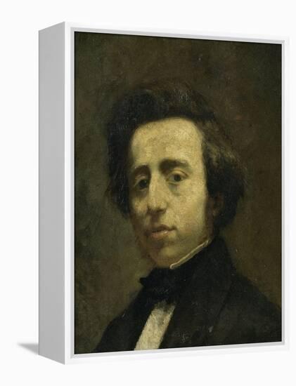 Fréderic Chopin (1810-1849), musicien-Thomas Couture-Framed Premier Image Canvas