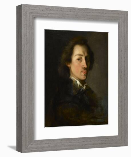 Fréderic Chopin (1810-1849), musicien-Ary Scheffer-Framed Giclee Print