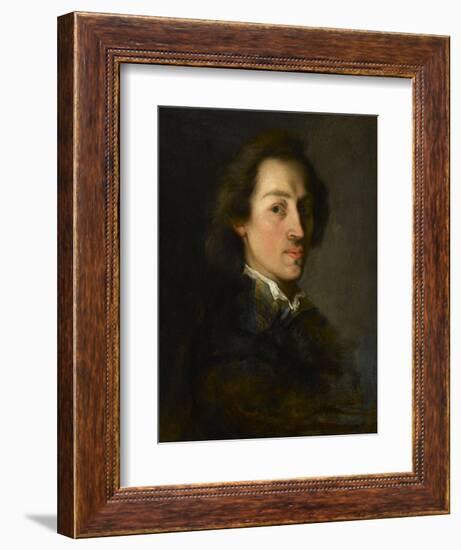 Fréderic Chopin (1810-1849), musicien-Ary Scheffer-Framed Giclee Print