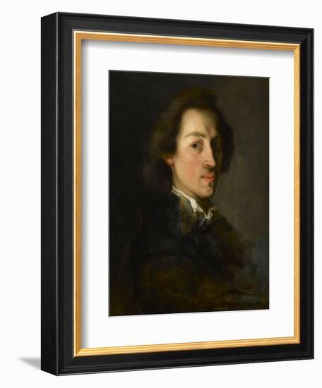 Fréderic Chopin (1810-1849), musicien-Ary Scheffer-Framed Giclee Print