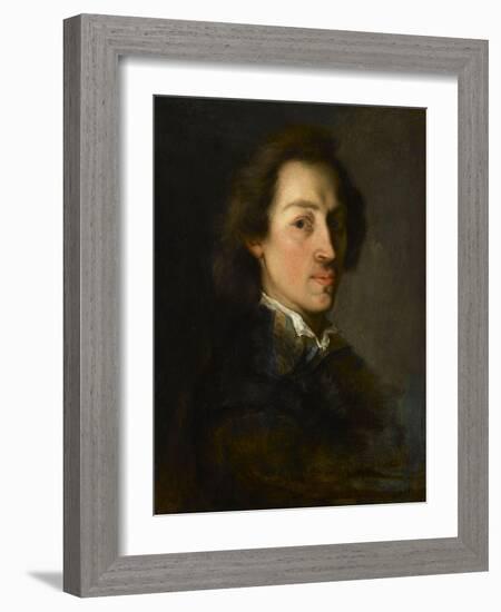 Fréderic Chopin (1810-1849), musicien-Ary Scheffer-Framed Giclee Print