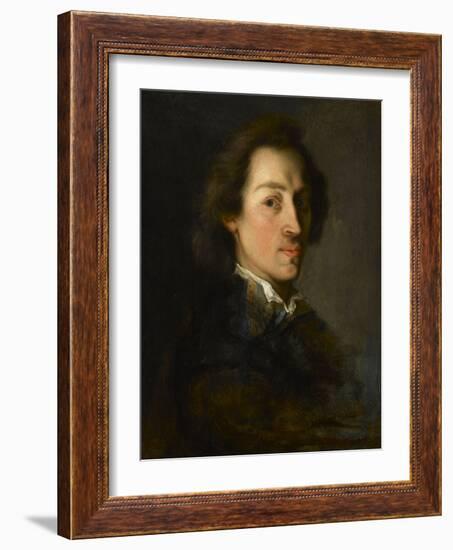 Fréderic Chopin (1810-1849), musicien-Ary Scheffer-Framed Giclee Print