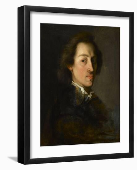 Fréderic Chopin (1810-1849), musicien-Ary Scheffer-Framed Giclee Print