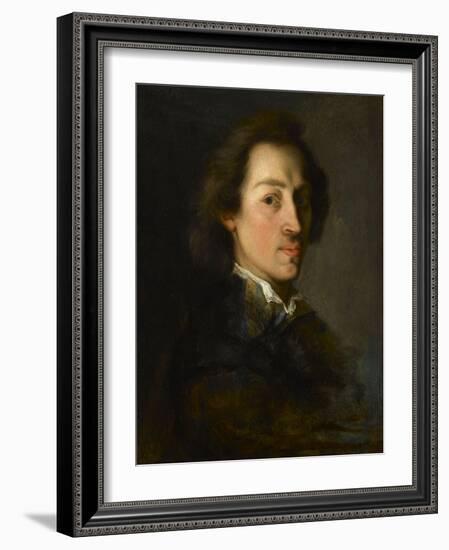 Fréderic Chopin (1810-1849), musicien-Ary Scheffer-Framed Giclee Print