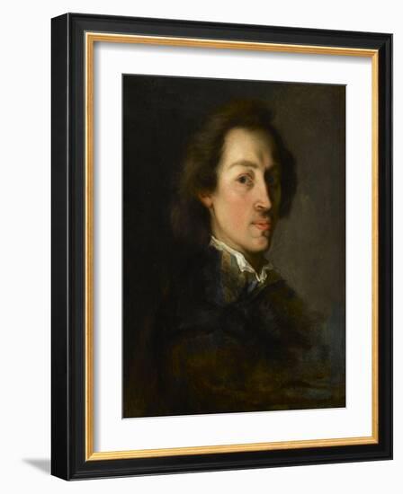 Fréderic Chopin (1810-1849), musicien-Ary Scheffer-Framed Giclee Print