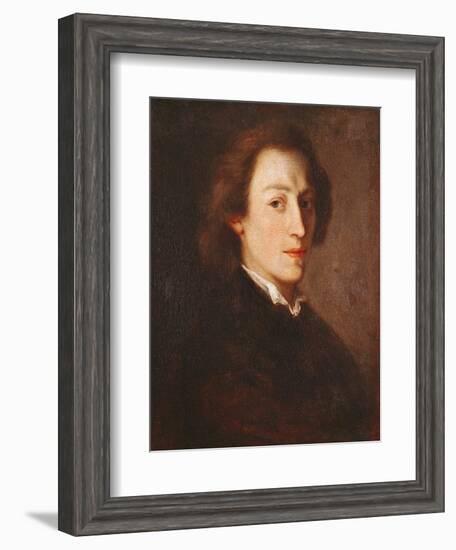 Frederic Chopin (1810-49)-Ary Scheffer-Framed Giclee Print