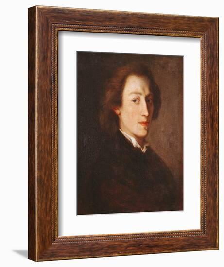 Frederic Chopin (1810-49)-Ary Scheffer-Framed Giclee Print