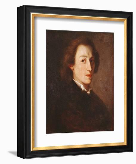 Frederic Chopin (1810-49)-Ary Scheffer-Framed Giclee Print