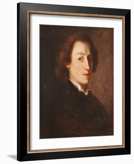 Frederic Chopin (1810-49)-Ary Scheffer-Framed Giclee Print