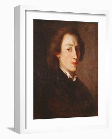 Frederic Chopin (1810-49)-Ary Scheffer-Framed Giclee Print