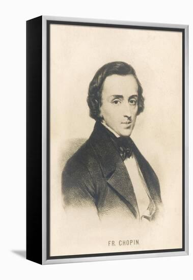 Frederic Chopin Polish Composer-null-Framed Premier Image Canvas