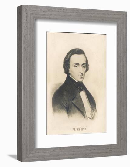 Frederic Chopin Polish Composer-null-Framed Photographic Print