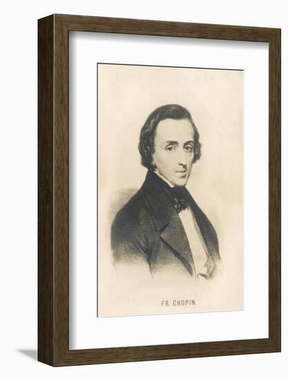 Frederic Chopin Polish Composer-null-Framed Photographic Print