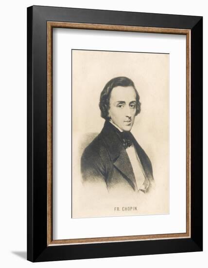 Frederic Chopin Polish Composer-null-Framed Photographic Print