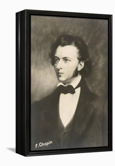 Frederic Chopin Polish Composer-null-Framed Premier Image Canvas