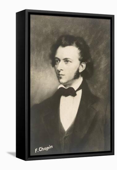 Frederic Chopin Polish Composer-null-Framed Premier Image Canvas