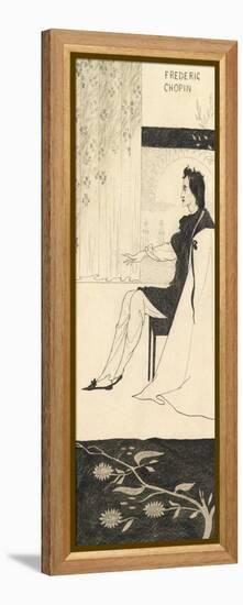 Frederic Chopin-Aubrey Beardsley-Framed Premier Image Canvas