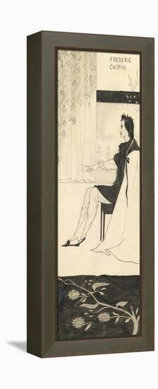 Frederic Chopin-Aubrey Beardsley-Framed Premier Image Canvas