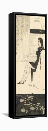 Frederic Chopin-Aubrey Beardsley-Framed Premier Image Canvas