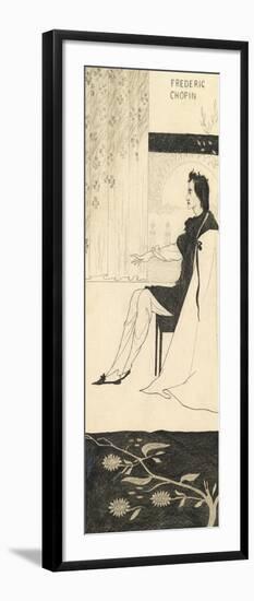 Frederic Chopin-Aubrey Beardsley-Framed Giclee Print