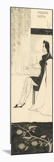 Frederic Chopin-Aubrey Beardsley-Mounted Giclee Print