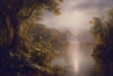 Olana in the Clouds-Frederic Edwin Church-Art Print