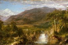 View of Mount Katahdin, 1878-Frederic Edwin Church-Giclee Print