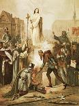 Joan of Arc at the Stake, 30 May 1431, 1861-Frederic Legrip-Giclee Print