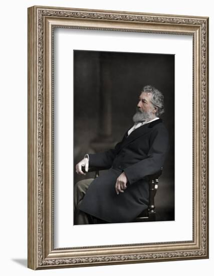 Frederic Leighton (1830-1896), 1st Baron Leighton, 1890-W&D Downey-Framed Photographic Print