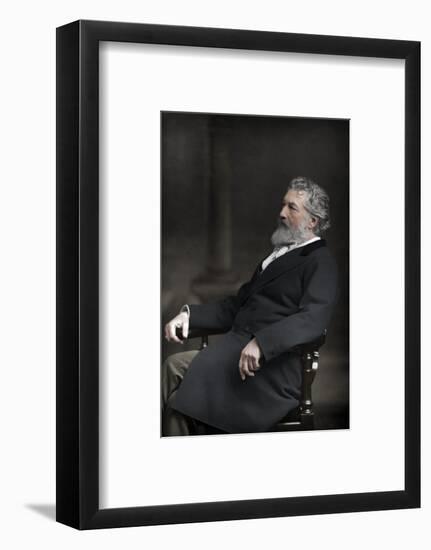 Frederic Leighton (1830-1896), 1st Baron Leighton, 1890-W&D Downey-Framed Photographic Print