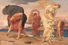 Flaming June-Frederic Leighton-Stretched Canvas