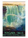 Niagara Falls-Frederic Madan-Mounted Art Print